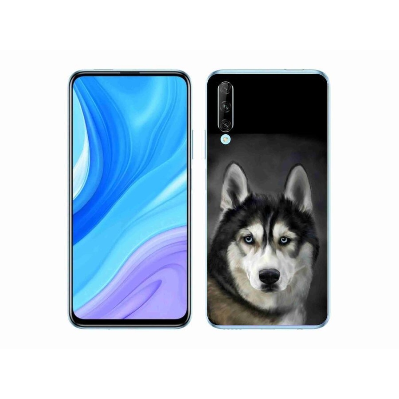 Gelový obal mmCase na mobil Honor 9X Pro - husky