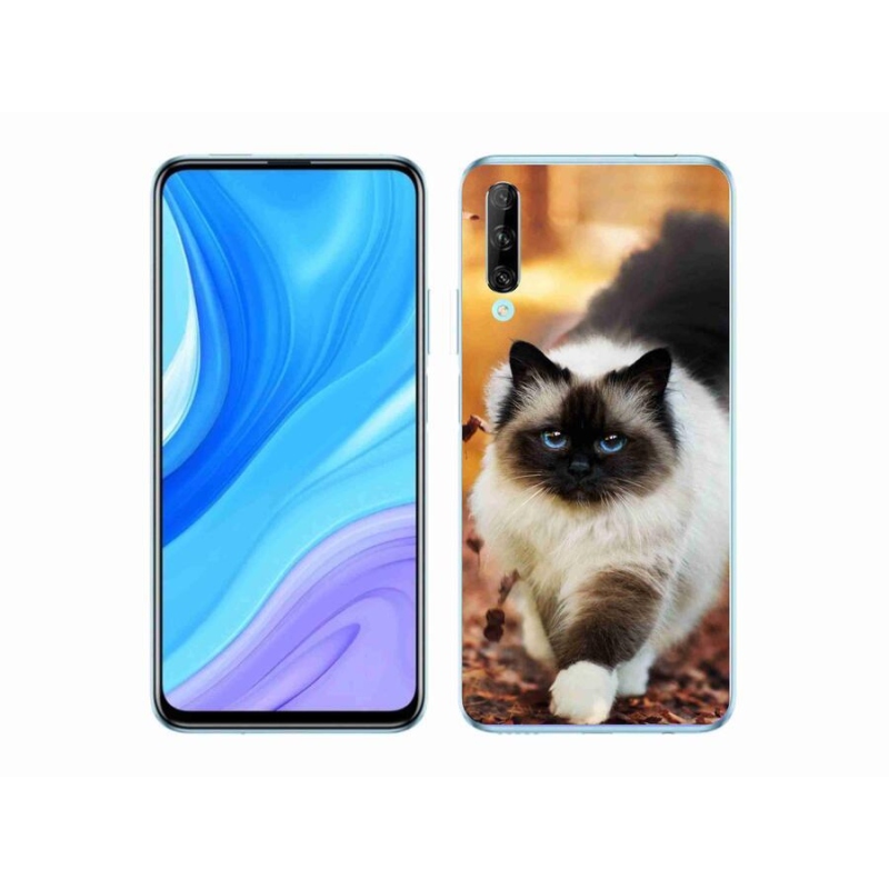 Gelový obal mmCase na mobil Honor 9X Pro - kočka 1