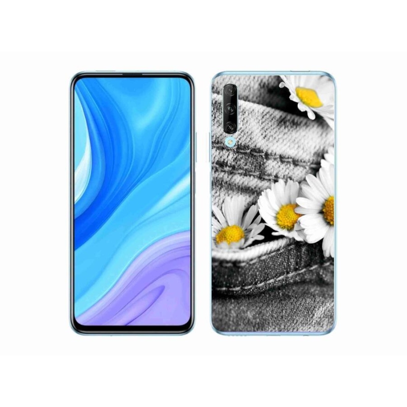 Gelový obal mmCase na mobil Honor 9X Pro - kopretiny