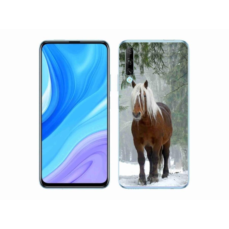 Gelový obal mmCase na mobil Honor 9X Pro - kůň v lese