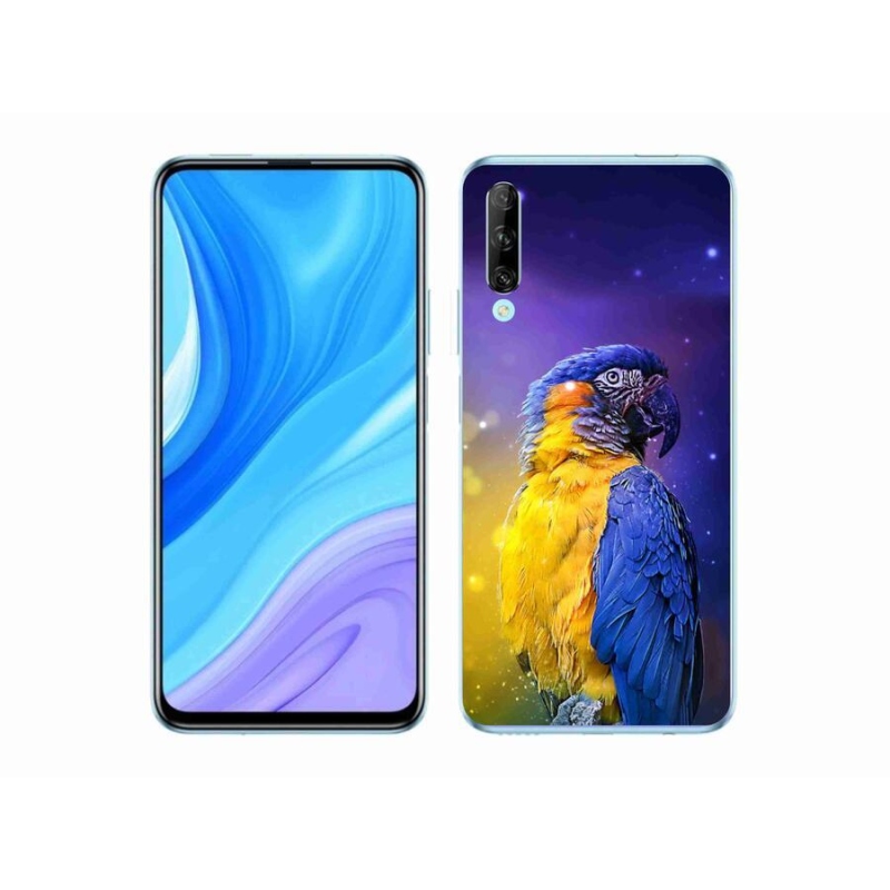 Gelový obal mmCase na mobil Honor 9X Pro - papoušek ara 1