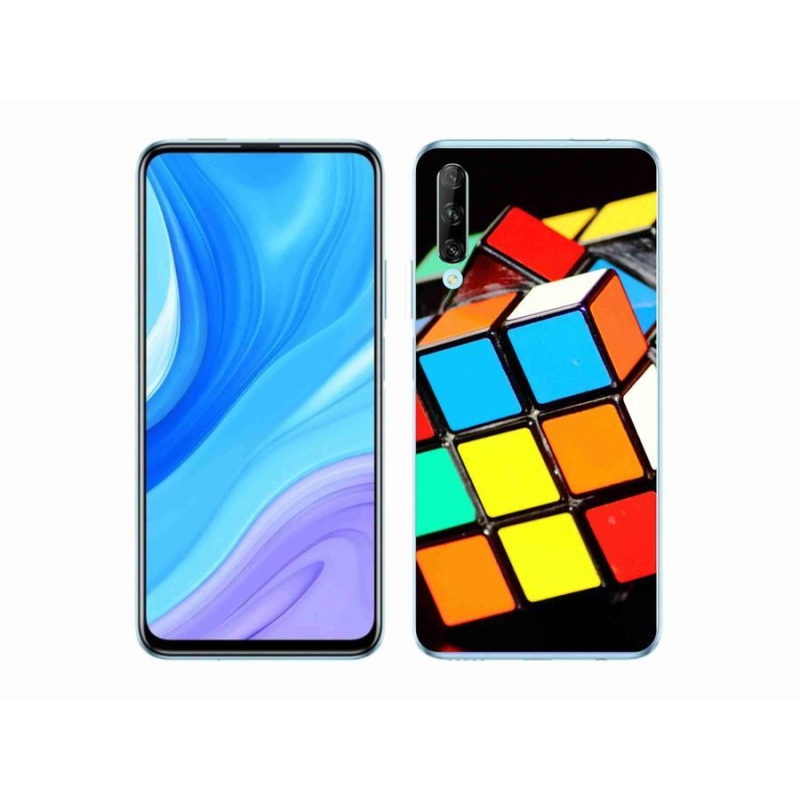 Gelový obal mmCase na mobil Honor 9X Pro - rubikova kostka