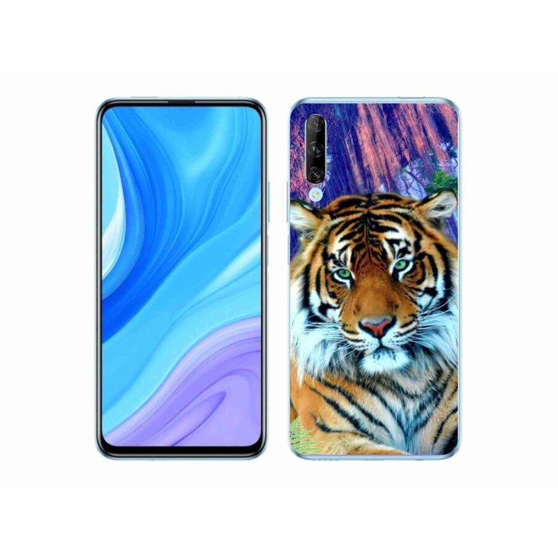 Gelový obal mmCase na mobil Honor 9X Pro - tygr