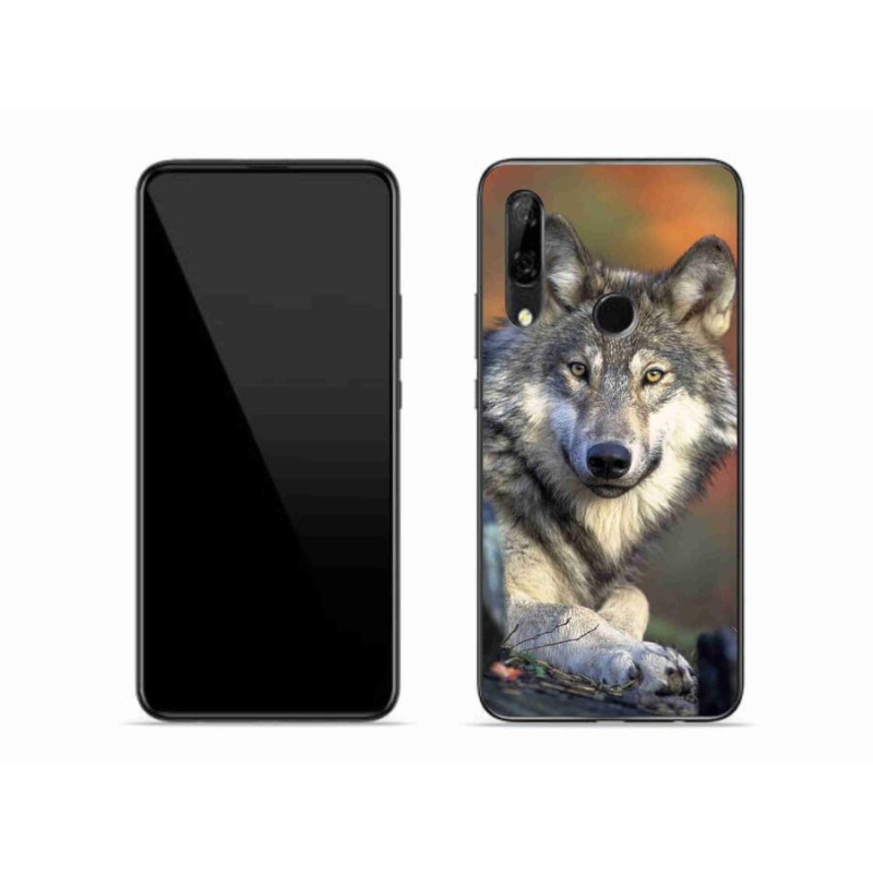 Gelový obal mmCase na mobil Honor 9X - vlk