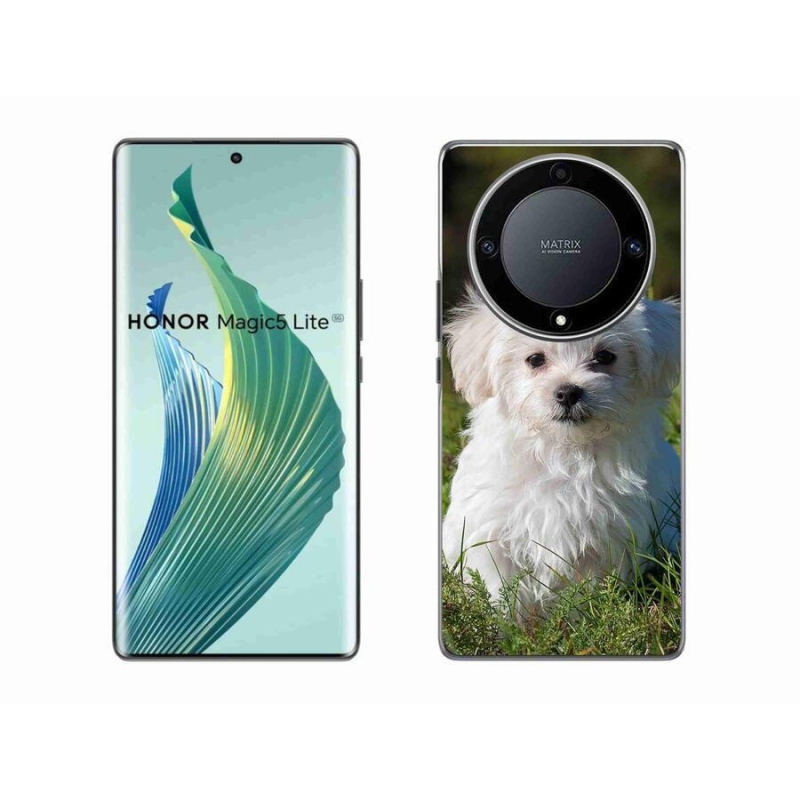 Gelový obal mmCase na mobil Honor Magic 5 Lite 5G - bišonek