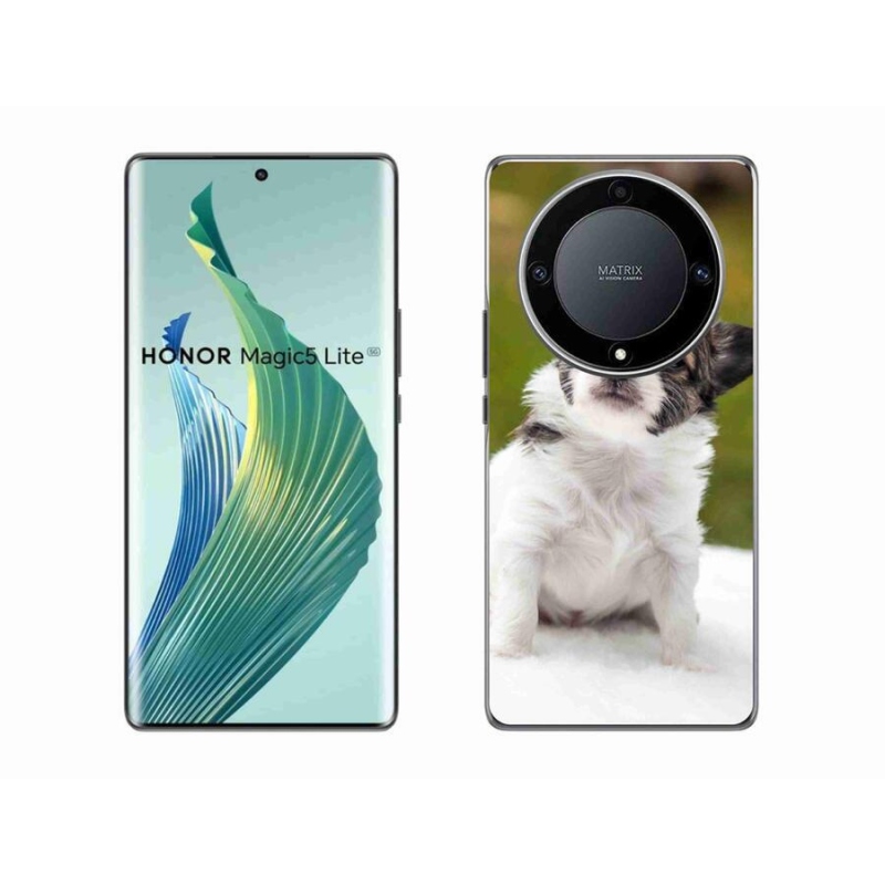 Gelový obal mmCase na mobil Honor Magic 5 Lite 5G - čivava 4
