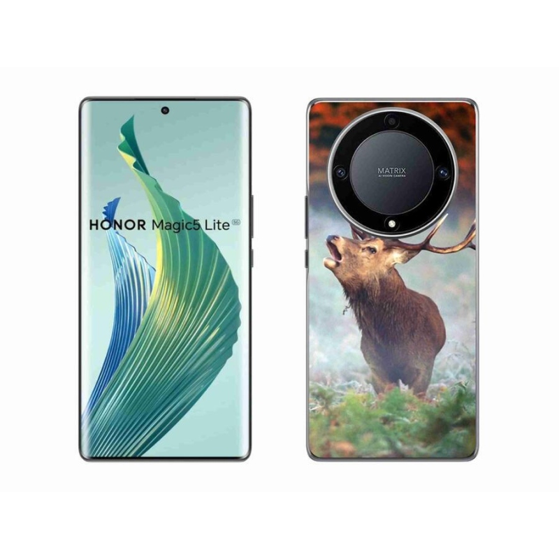 Gelový obal mmCase na mobil Honor Magic 5 Lite 5G - jelen 2