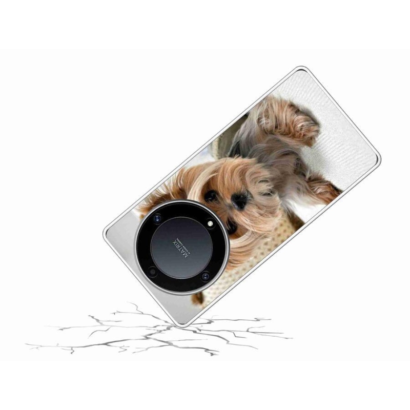 Gelový obal mmCase na mobil Honor Magic 5 Lite 5G - jorkšír 5