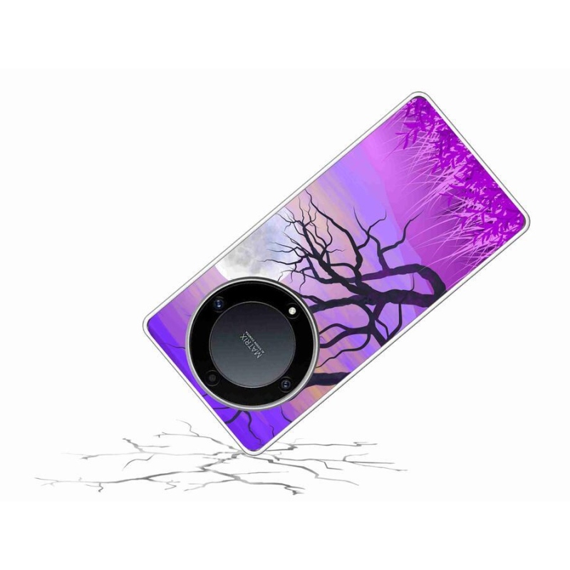 Gelový obal mmCase na mobil Honor Magic 5 Lite 5G - kreslený opadaný strom