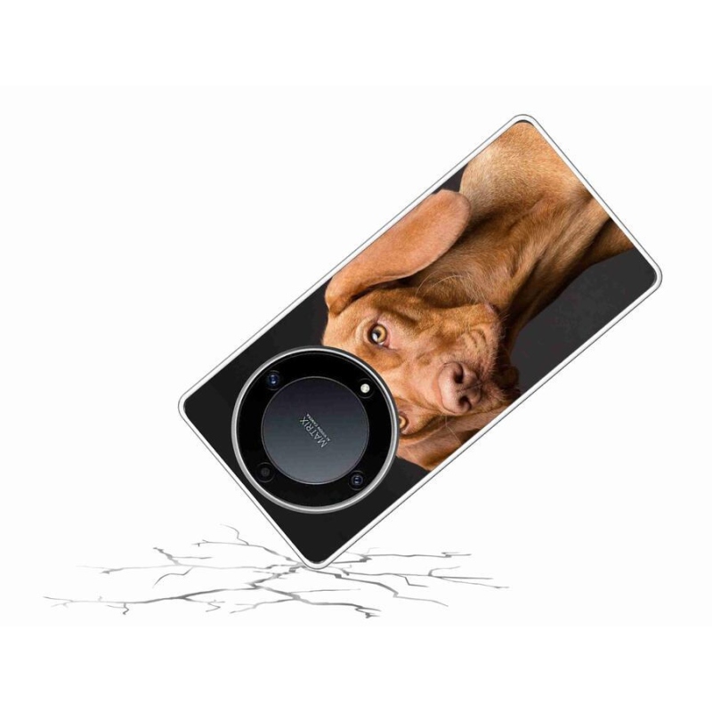 Gelový obal mmCase na mobil Honor Magic 5 Lite 5G - maďarský ohař