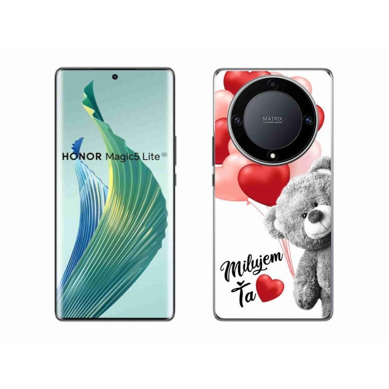 Gelový obal mmCase na mobil Honor Magic 5 Lite 5G - milujem Ťa sk