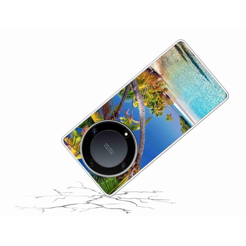 Gelový obal mmCase na mobil Honor Magic 5 Lite 5G - mořská pláž