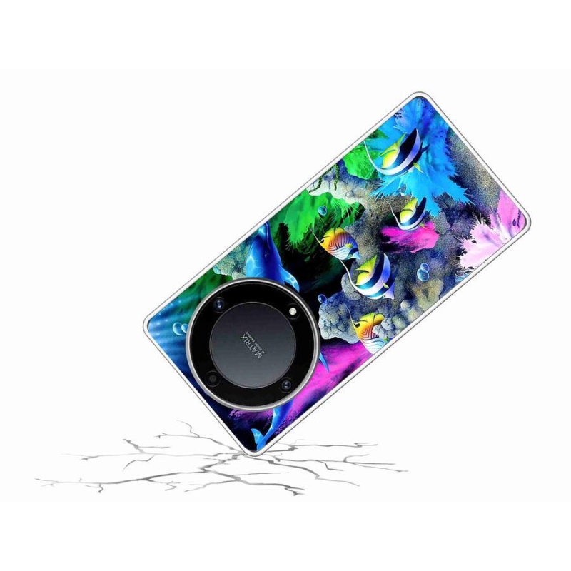 Gelový obal mmCase na mobil Honor Magic 5 Lite 5G - mořský svět