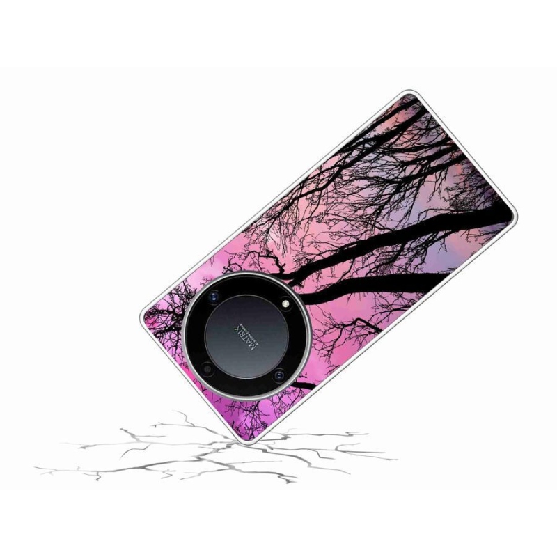 Gelový obal mmCase na mobil Honor Magic 5 Lite 5G - opadané stromy