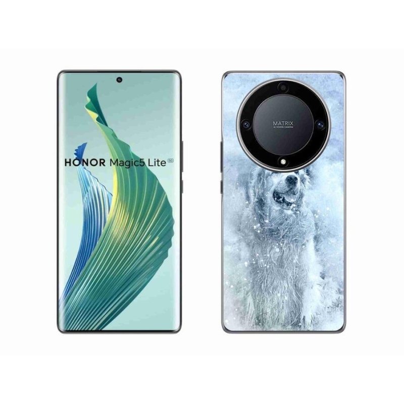 Gelový obal mmCase na mobil Honor Magic 5 Lite 5G - retrívr