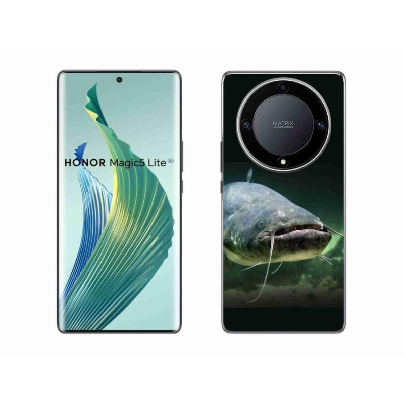 Gelový obal mmCase na mobil Honor Magic 5 Lite 5G - sumec