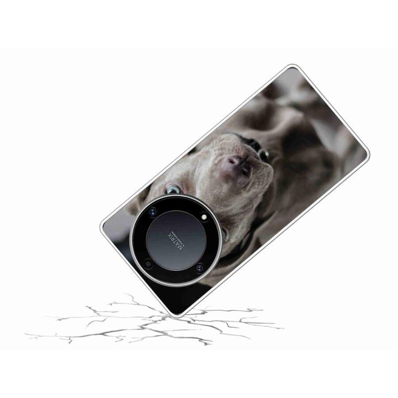 Gelový obal mmCase na mobil Honor Magic 5 Lite 5G - výmarský ohař