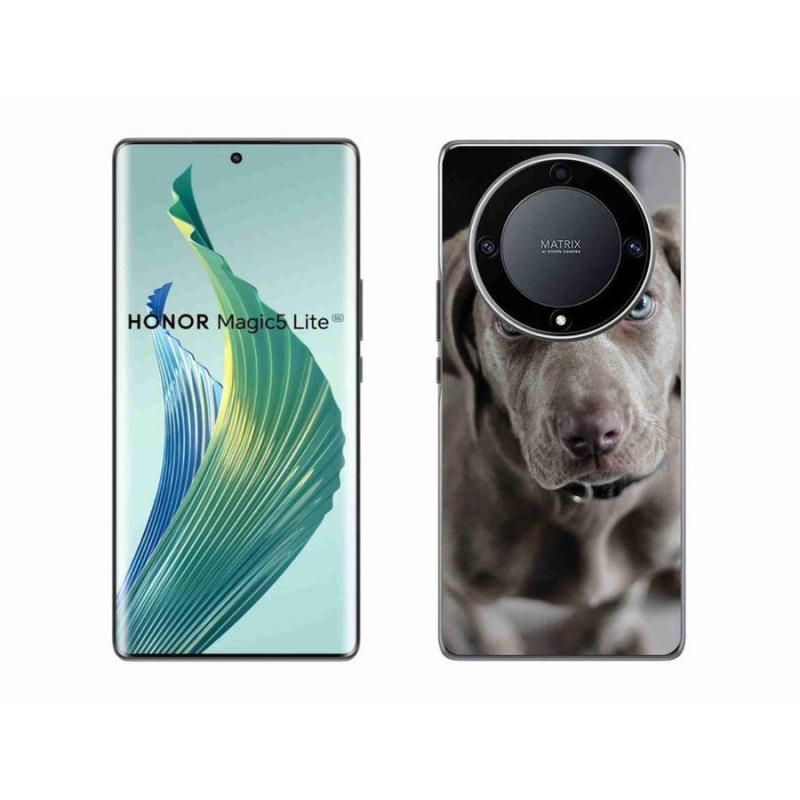 Gelový obal mmCase na mobil Honor Magic 5 Lite 5G - výmarský ohař