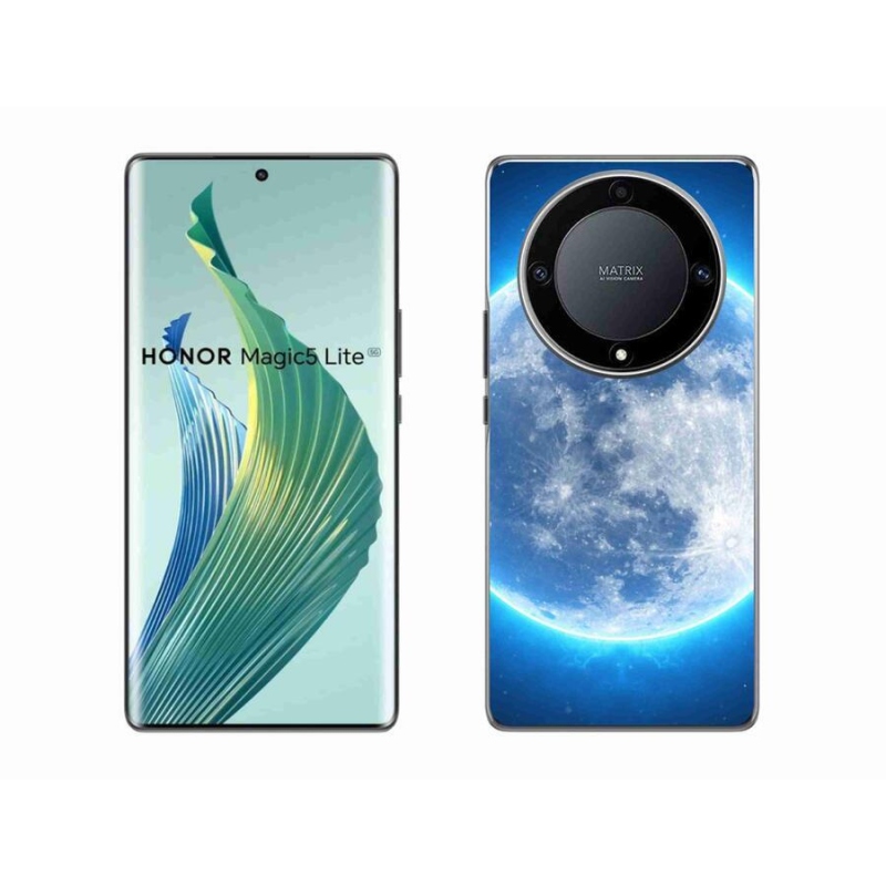 Gelový obal mmCase na mobil Honor Magic 5 Lite 5G - zeměkoule