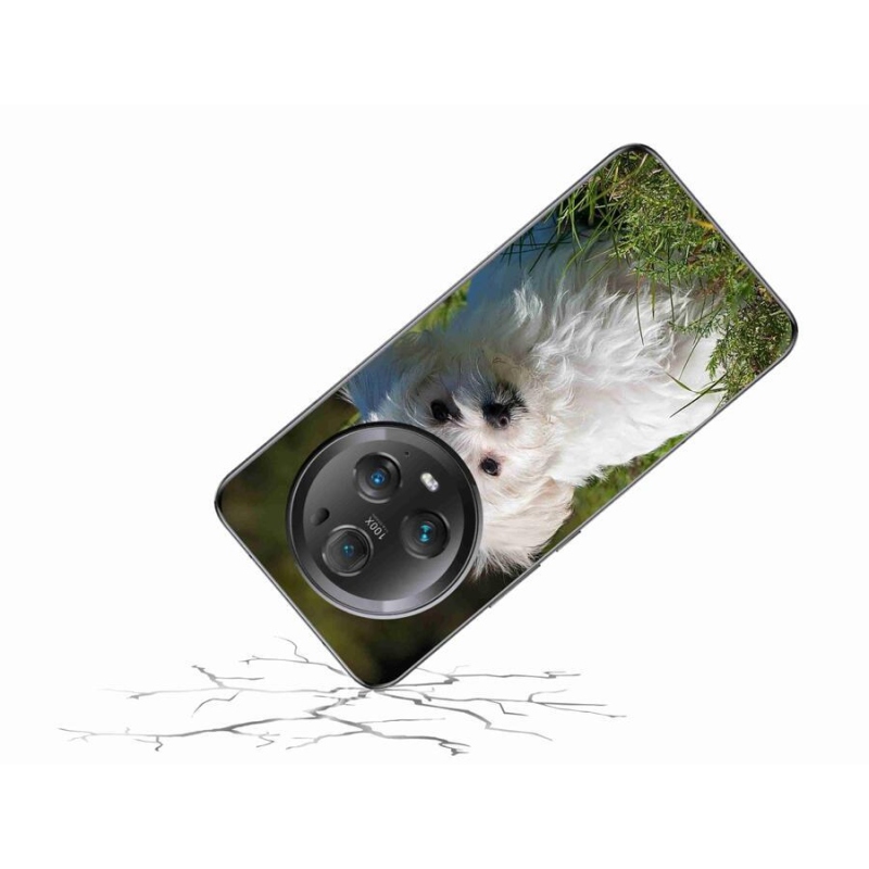 Gelový obal mmCase na mobil Honor Magic 5 Pro 5G - bišonek
