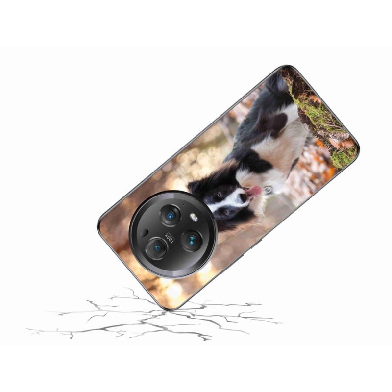 Gelový obal mmCase na mobil Honor Magic 5 Pro 5G - border kolie 1