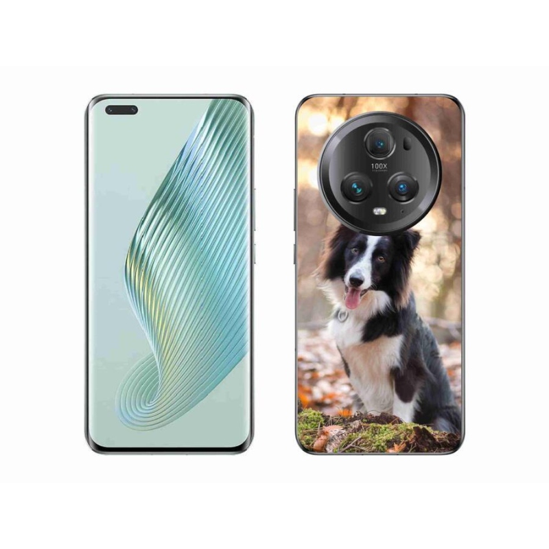 Gelový obal mmCase na mobil Honor Magic 5 Pro 5G - border kolie 1