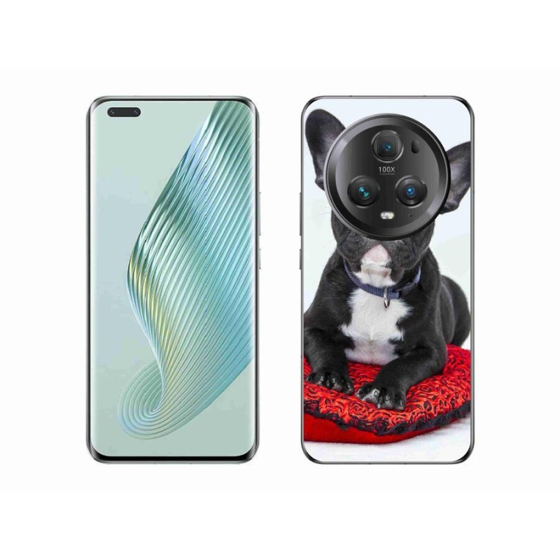 Gelový obal mmCase na mobil Honor Magic 5 Pro 5G - buldok