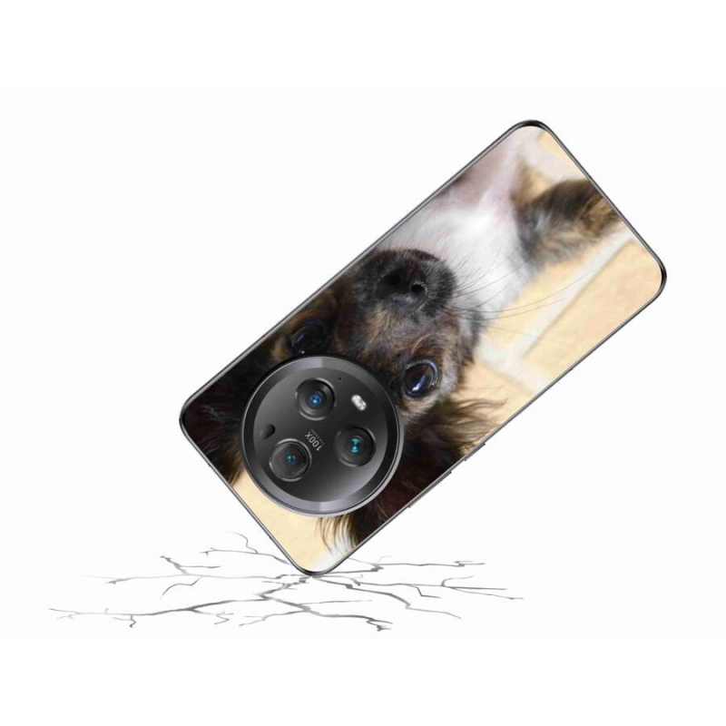 Gelový obal mmCase na mobil Honor Magic 5 Pro 5G - čivava 2