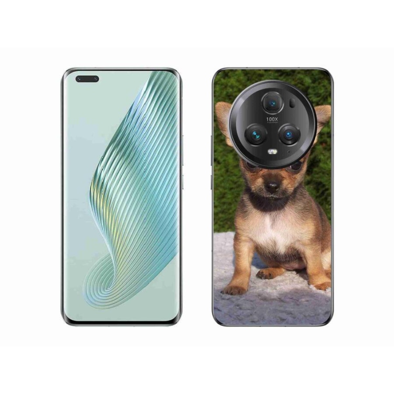 Gelový obal mmCase na mobil Honor Magic 5 Pro 5G - čivava 3