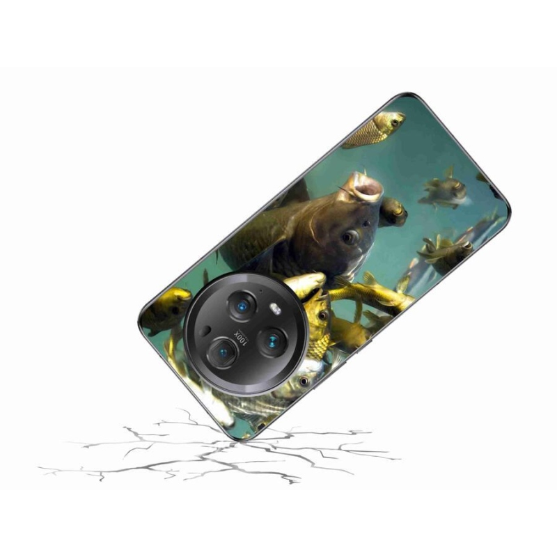 Gelový obal mmCase na mobil Honor Magic 5 Pro 5G - hejno ryb