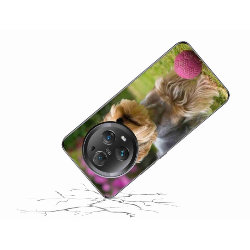 Gelový obal mmCase na mobil Honor Magic 5 Pro 5G - jorkšír 4