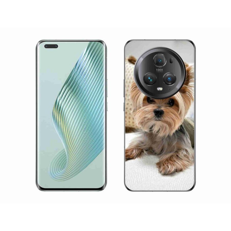 Gelový obal mmCase na mobil Honor Magic 5 Pro 5G - jorkšír 5