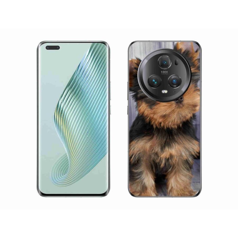 Gelový obal mmCase na mobil Honor Magic 5 Pro 5G - jorkšír 9