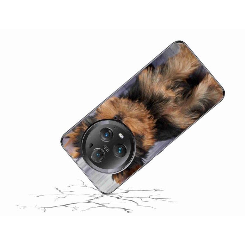 Gelový obal mmCase na mobil Honor Magic 5 Pro 5G - jorkšír 9