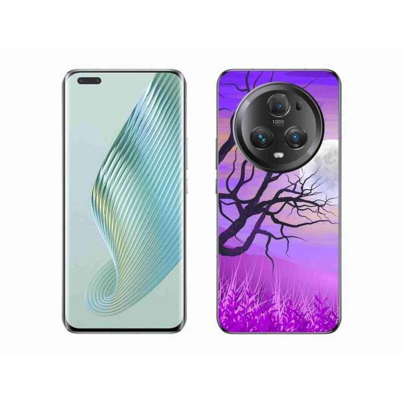 Gelový obal mmCase na mobil Honor Magic 5 Pro 5G - kreslený opadaný strom