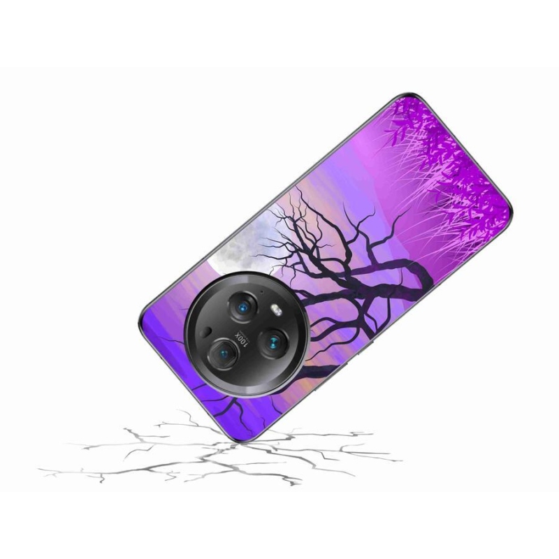 Gelový obal mmCase na mobil Honor Magic 5 Pro 5G - kreslený opadaný strom