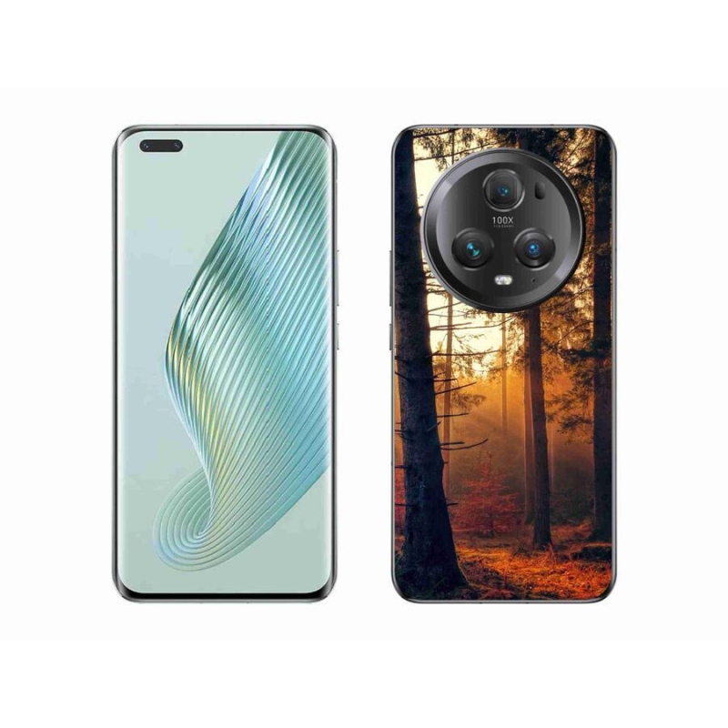 Gelový obal mmCase na mobil Honor Magic 5 Pro 5G - les