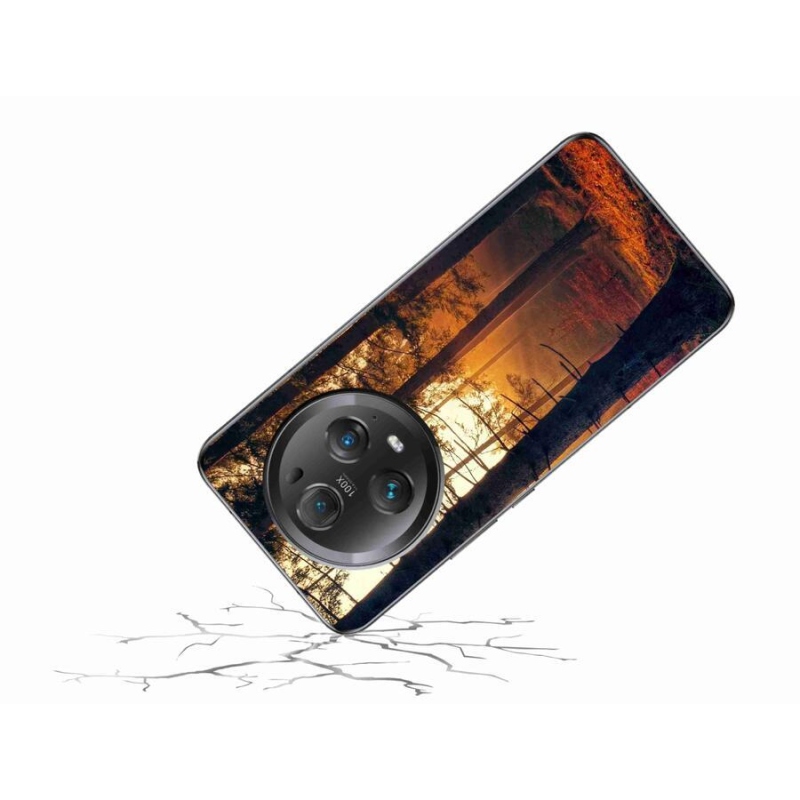 Gelový obal mmCase na mobil Honor Magic 5 Pro 5G - les