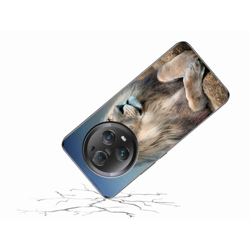 Gelový obal mmCase na mobil Honor Magic 5 Pro 5G - lev 1