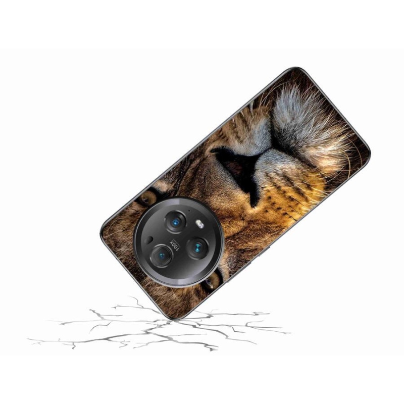 Gelový obal mmCase na mobil Honor Magic 5 Pro 5G - lev