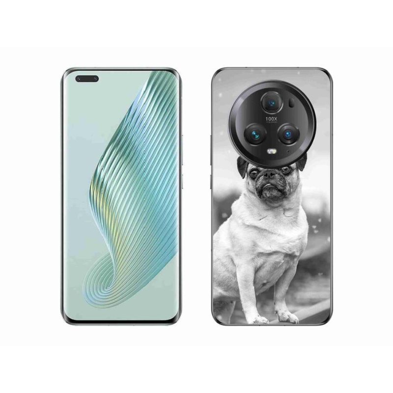 Gelový obal mmCase na mobil Honor Magic 5 Pro 5G - mops