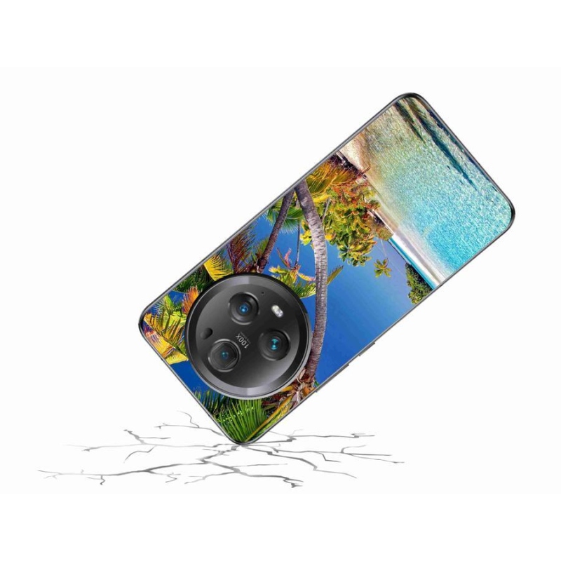 Gelový obal mmCase na mobil Honor Magic 5 Pro 5G - mořská pláž
