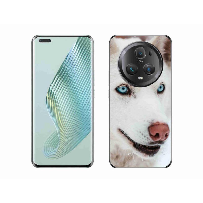 Gelový obal mmCase na mobil Honor Magic 5 Pro 5G - psí pohled