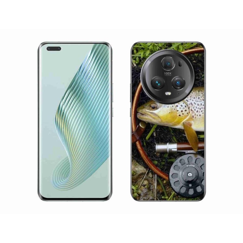 Gelový obal mmCase na mobil Honor Magic 5 Pro 5G - pstruh 2