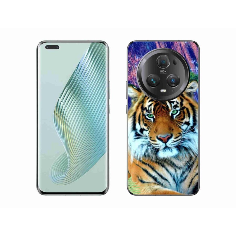 Gelový obal mmCase na mobil Honor Magic 5 Pro 5G - tygr