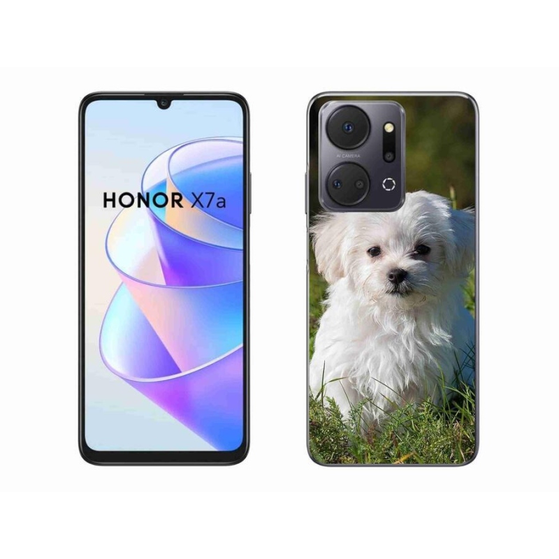 Gelový obal mmCase na mobil Honor X7a - bišonek