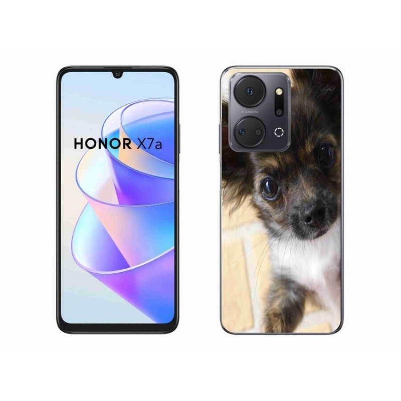 Gelový obal mmCase na mobil Honor X7a - čivava 2