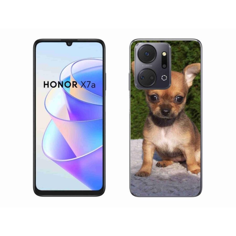 Gelový obal mmCase na mobil Honor X7a - čivava 3