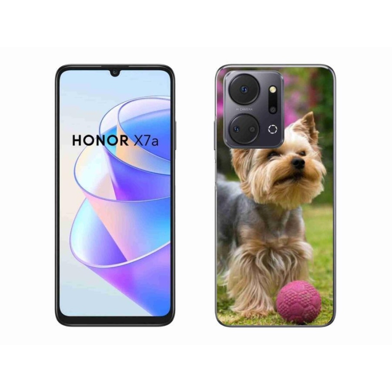 Gelový obal mmCase na mobil Honor X7a - jorkšír 4