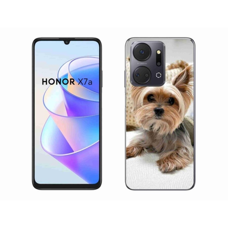 Gelový obal mmCase na mobil Honor X7a - jorkšír 5